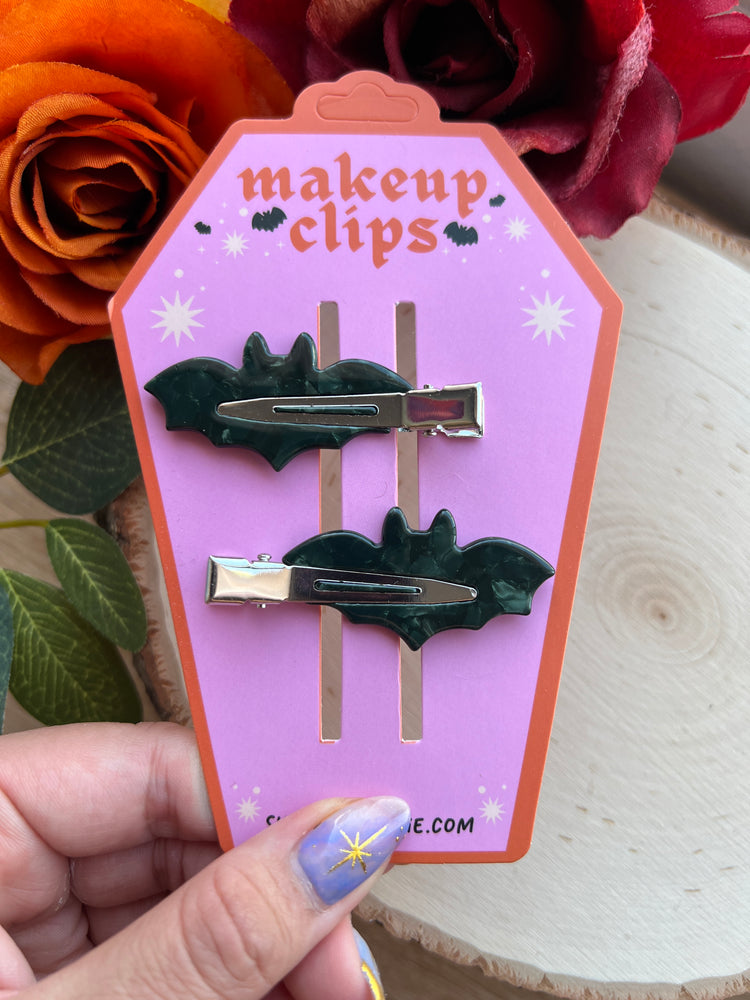 Bat Makeup Clips