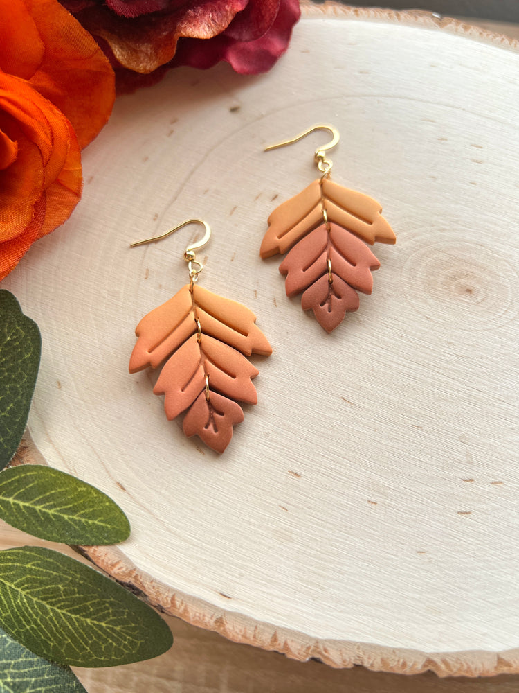 Statement Fall Leaf Hooks