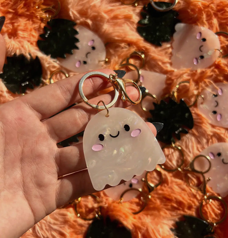 Ghostie Acrylic Keychain