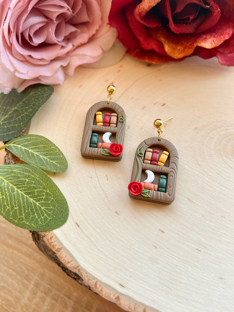 Bookcase Dreamy Earrings