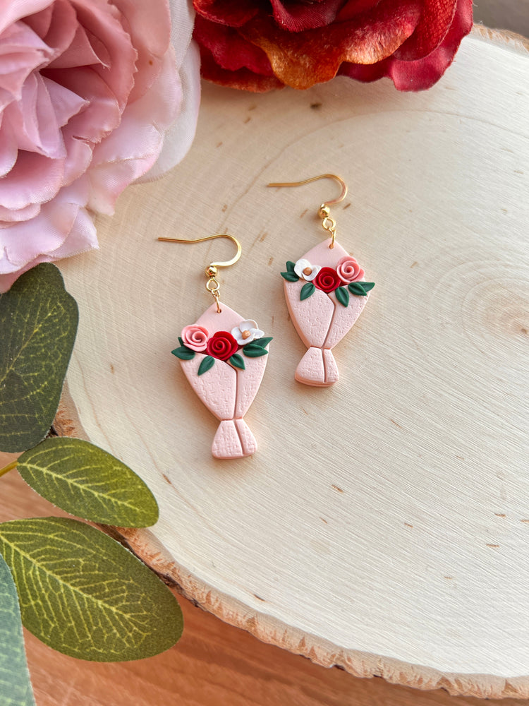 Lovers Floral Bouquet Dangles