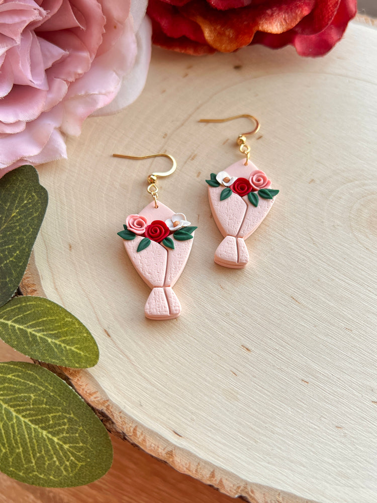 Lovers Floral Bouquet Dangles