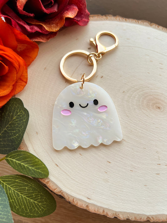 Ghostie Acrylic Keychain