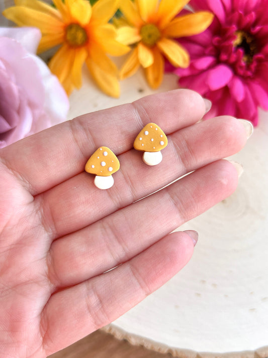 Magical Mushroom Studs